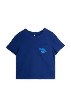 Mini Rodini tricou de bumbac pentru copii Planet imagine