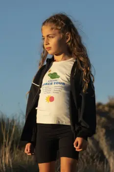 Mini Rodini tricou de bumbac pentru copii Space tour imagine