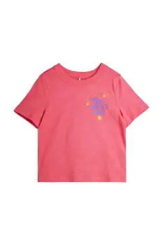 Mini Rodini tricou de bumbac pentru copii The milky way imagine