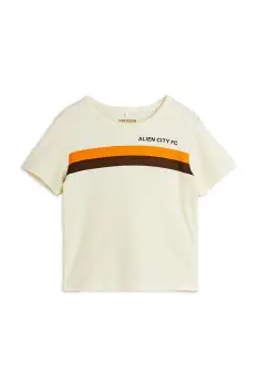 Mini Rodini tricou pentru copii, din bumbac Alien City FC imagine