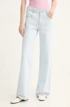 Miss Sixty blugi din bumbac femei medium waist, 6S1JJ3060T imagine