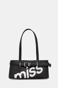 Miss Sixty geanta de mana din piele intoarsa culoarea maro, 6S3GJ81600 imagine