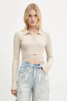 Miss Sixty pulover culoarea bej, light, 6S2RJ03800 imagine