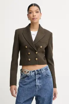 Miss Sixty sacou cu doua randuri de nasturi pentru femei, cu lana imagine