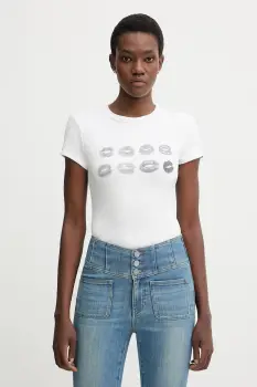 Miss Sixty tricou culoarea bej, 6S3SJ34800 imagine