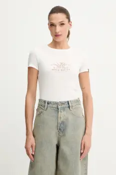 Miss Sixty tricou culoarea bej, 6S3SJ56300 imagine