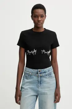 Miss Sixty tricou culoarea negru, 6S3SJ00800 imagine