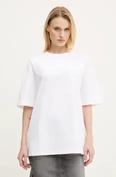 Miss Sixty tricou din bumbac femei, culoarea alb, 6S2SJ76100 imagine