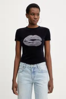 Miss Sixty tricou din velur imagine