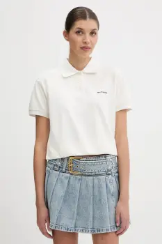 Miss Sixty tricou polo culoarea bej, 6S2SJ04300 imagine