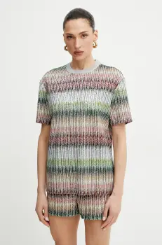 Missoni bluza femei, culoarea gri, modelator, DS25SL04.BC0051 imagine