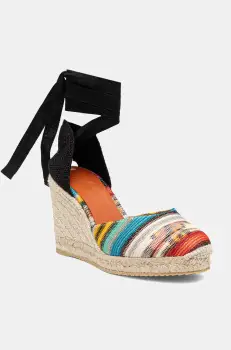 Missoni espadrile Eva 80 toc pana, MWB008_083 imagine