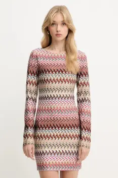 Missoni rochie mini, mulata, DS25WG0J.BR012L imagine