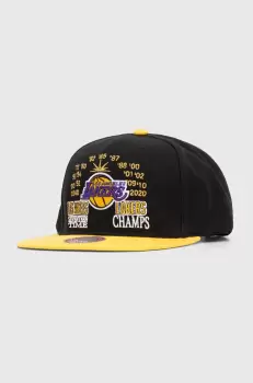 Mitchell&Ness sapca culoarea negru, cu imprimeu imagine