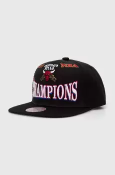 Mitchell&Ness sapca din amestec de lana culoarea negru, cu imprimeu imagine