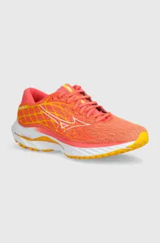 Mizuno pantofi de alergat Wave Inspire 20 culoarea portocaliu, J1GD2444 imagine