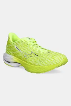 Mizuno pantofi de alergat Wave Rider 28 culoarea verde, J1GC2403 imagine
