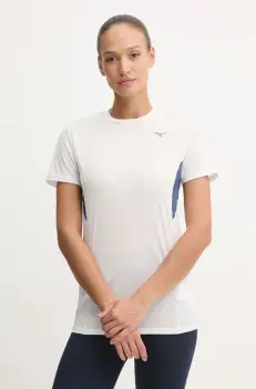 Mizuno tricou de alergare DryAeroFlow culoarea alb, J2GAB004 imagine