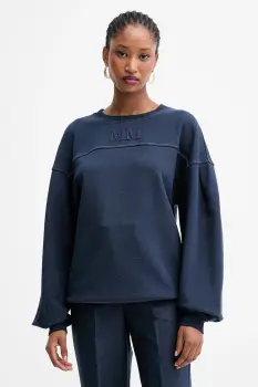 MM bluza MOGOL culoarea bleumarin, cu imprimeu, 2526926017600 imagine