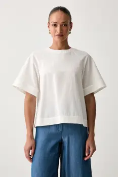 MM by Max Mara bluza pentru femei din bumbac RIDENTE imagine
