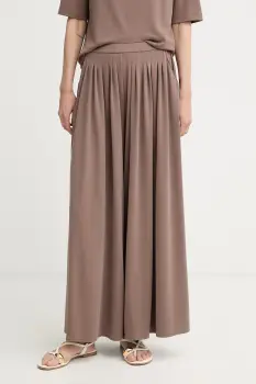 MM by Max Mara pantaloni culottes pentru femei, cu modal CICALA imagine