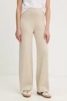 MM by Max Mara pantaloni pentru femei, cu vascoza RUM imagine