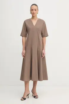 MM by Max Mara rochie evazata bumbac PANINO imagine