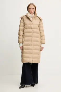 MM geaca CARIOCA culoarea bej, de iarna, 2526496018600 imagine