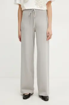 MM pantaloni de trening femei, culoarea gri, neted, 2516331027600 imagine