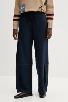 MM pantaloni de trening PANFILO culoarea bleumarin, uni, 2526786107600 imagine