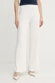 MM pantaloni de trening TEMA culoarea alb, uni, 2526336017600 imagine