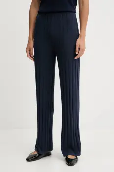 MM pantaloni de trening TEMA culoarea bleumarin, uni, 2526336017600 imagine