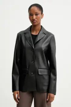 MM sacou ALBATRO culoarea negru, un singur rand de nasturi, uni, 2526916047600 imagine