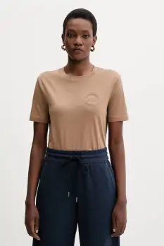 MM tricou din bumbac GATTONI culoarea maro, 2526946058600 imagine