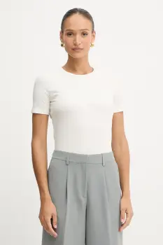 MM tricou MULINO culoarea bej, 2526976017600 imagine