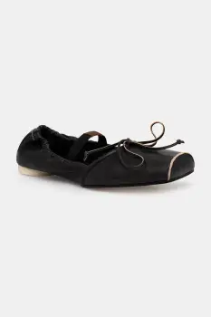 MM6 Maison Margiela balerini din piele imagine