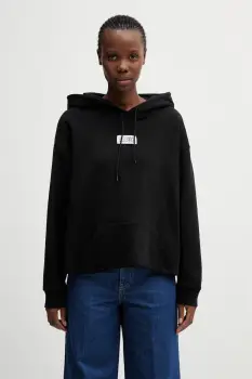 MM6 Maison Margiela hanorac cu gluga pentru femei din bumbac imagine