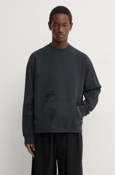 MM6 Maison Margiela hanorac de bumbac barbati, neted, SH2GU0010.M25004 imagine