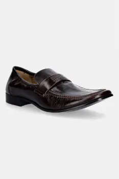 MM6 Maison Margiela mocasini barbati din piele imagine