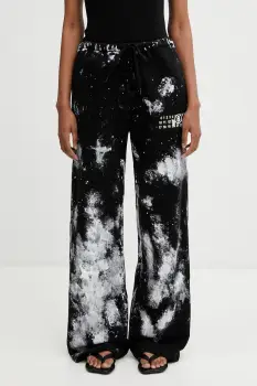 MM6 Maison Margiela pantaloni de trening pentru femei, din bumbac imagine
