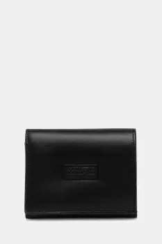 MM6 Maison Margiela portofel de piele culoarea negru, SA6UI0030.P8622.T8013 imagine