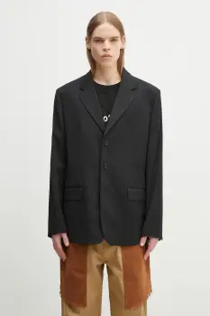 MM6 Maison Margiela sacou barbati, culoarea negru, SH0BN0013 imagine