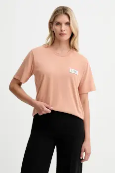 MM6 Maison Margiela tricou din bumbac culoarea portocaliu, S62GD0210.M20115.220 imagine