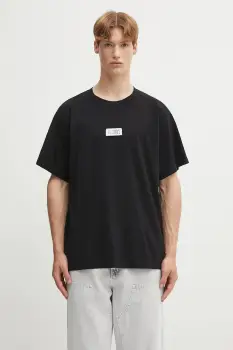 MM6 Maison Margiela tricou din bumbac x MM6 Wardro culoarea negru, uni, SH0GC0032.S24312.900 imagine