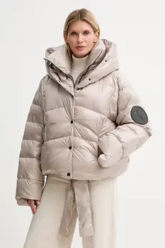 MMC STUDIO geaca de puf culoarea bej, de iarna, OLORO.JACKET imagine