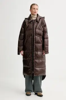 MMC STUDIO geaca de puf culoarea maro, RODA.COAT imagine