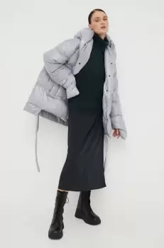 MMC STUDIO geaca de puf Jesso femei, culoarea gri, de iarna, oversize imagine