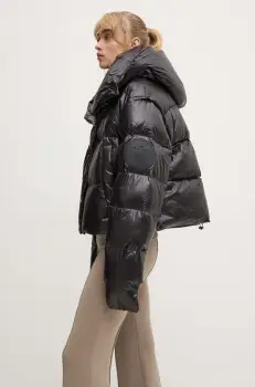 MMC STUDIO geaca de puf PL femei, culoarea negru, de iarna, RAFO imagine