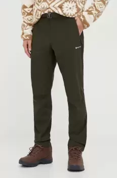 Montane pantaloni de exterior Tenacity culoarea verde imagine