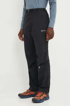 Montane pantaloni de exterior Terra culoarea negru imagine